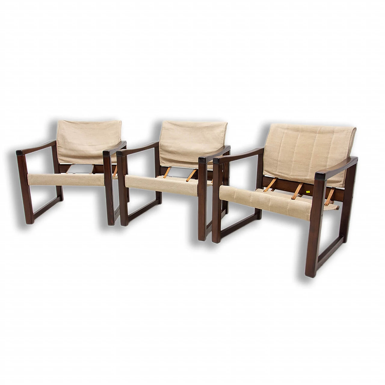 3 Armchairs by Karin Mobring for Ikea, 1980s 1