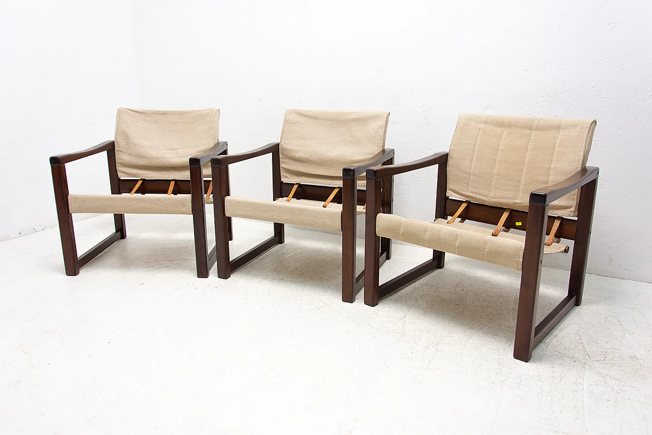 3 Armchairs by Karin Mobring for Ikea, 1980s 2