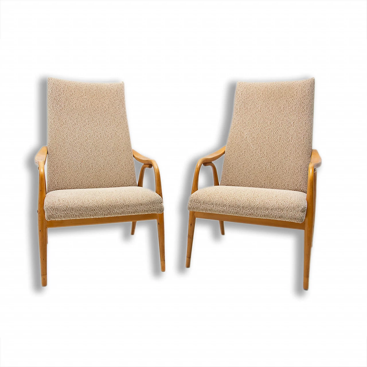 Pair of armchairs by Antonín Šuman, 1970s 1