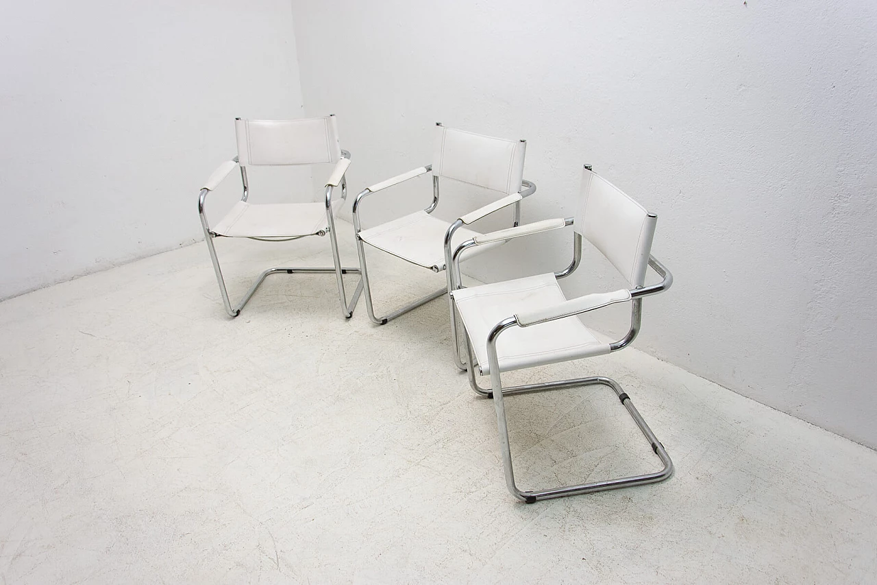 B-34 tubular steel cantilever chair by Marcel Breuer, 1970s 6