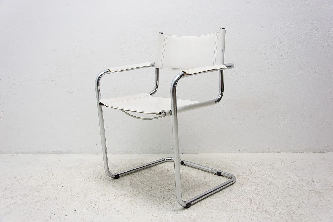 B-34 tubular steel cantilever chair by Marcel Breuer, 1970s 13