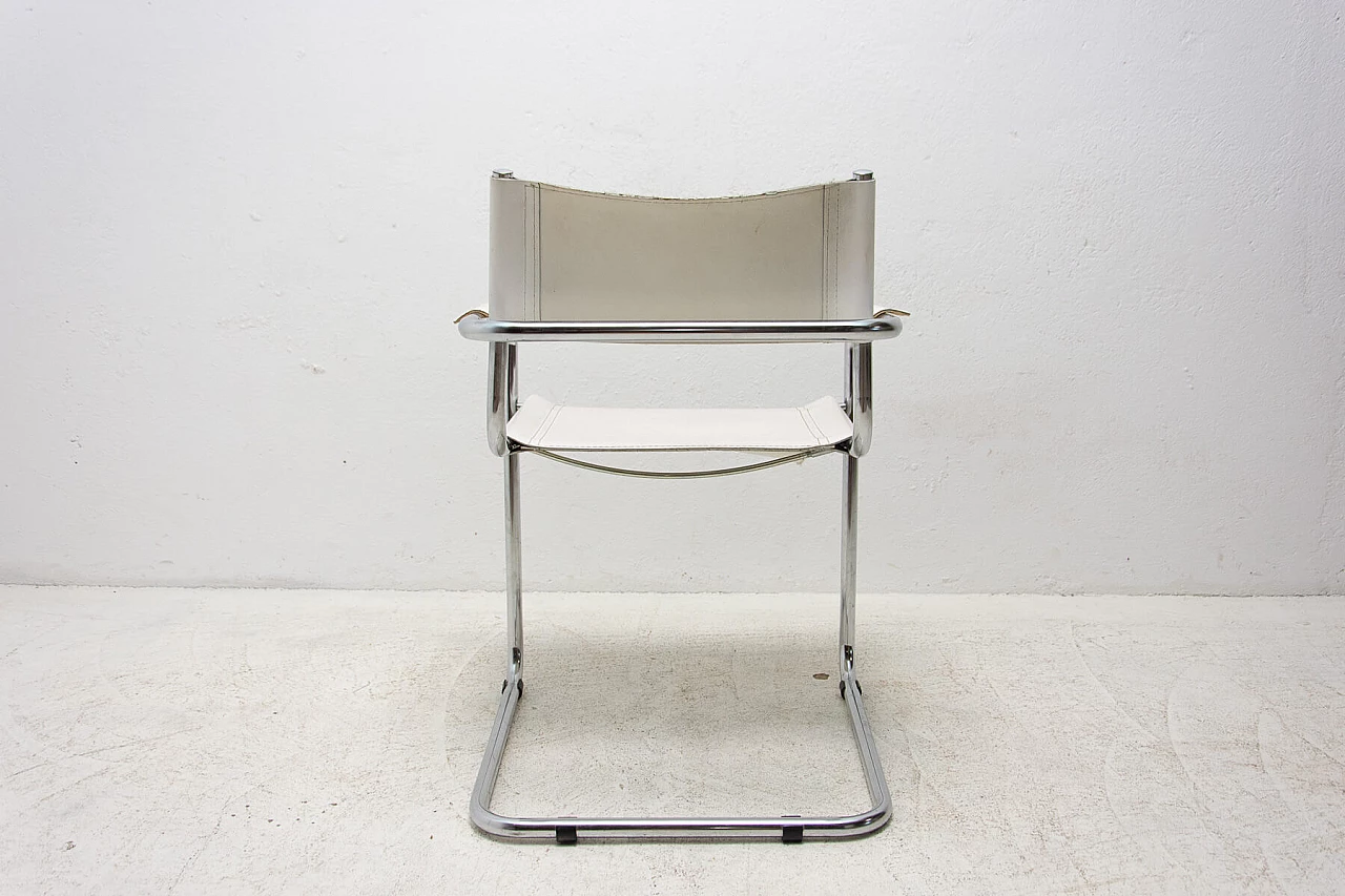 B-34 tubular steel cantilever chair by Marcel Breuer, 1970s 25