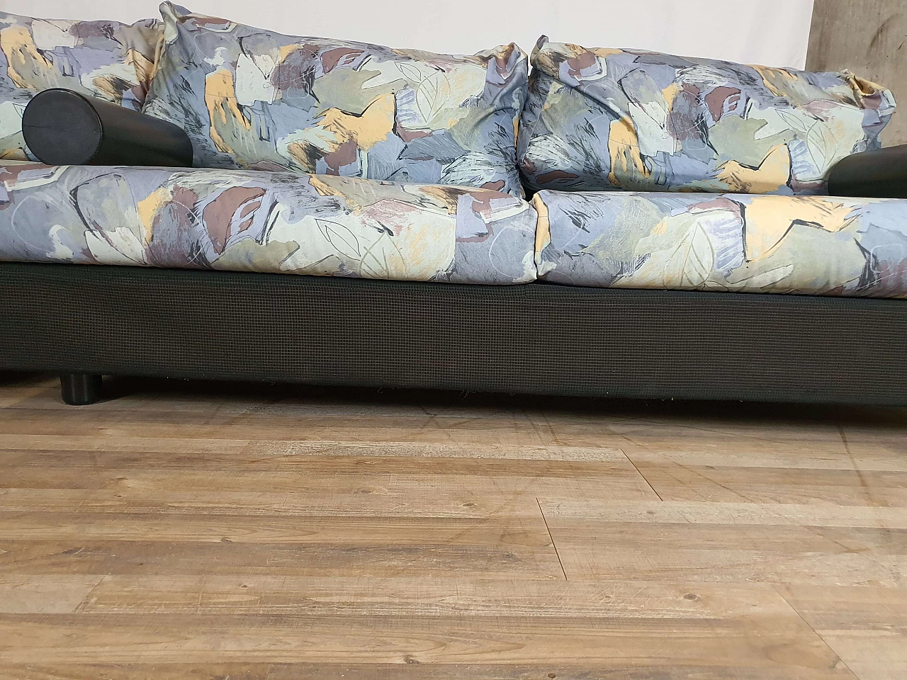 Divano modulare con cuscini, poggiatesta e braccioli removibili, anni '70 20