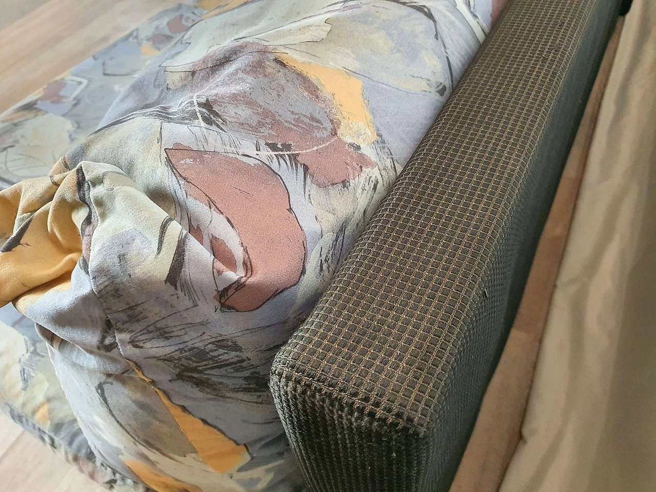 Divano modulare con cuscini, poggiatesta e braccioli removibili, anni '70 22