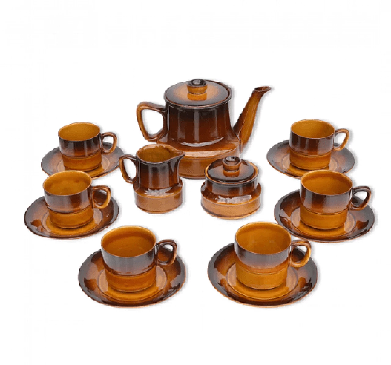 Servizio da caffè Ania di Kazimierz Kowalski per Tułowice, anni '60 1