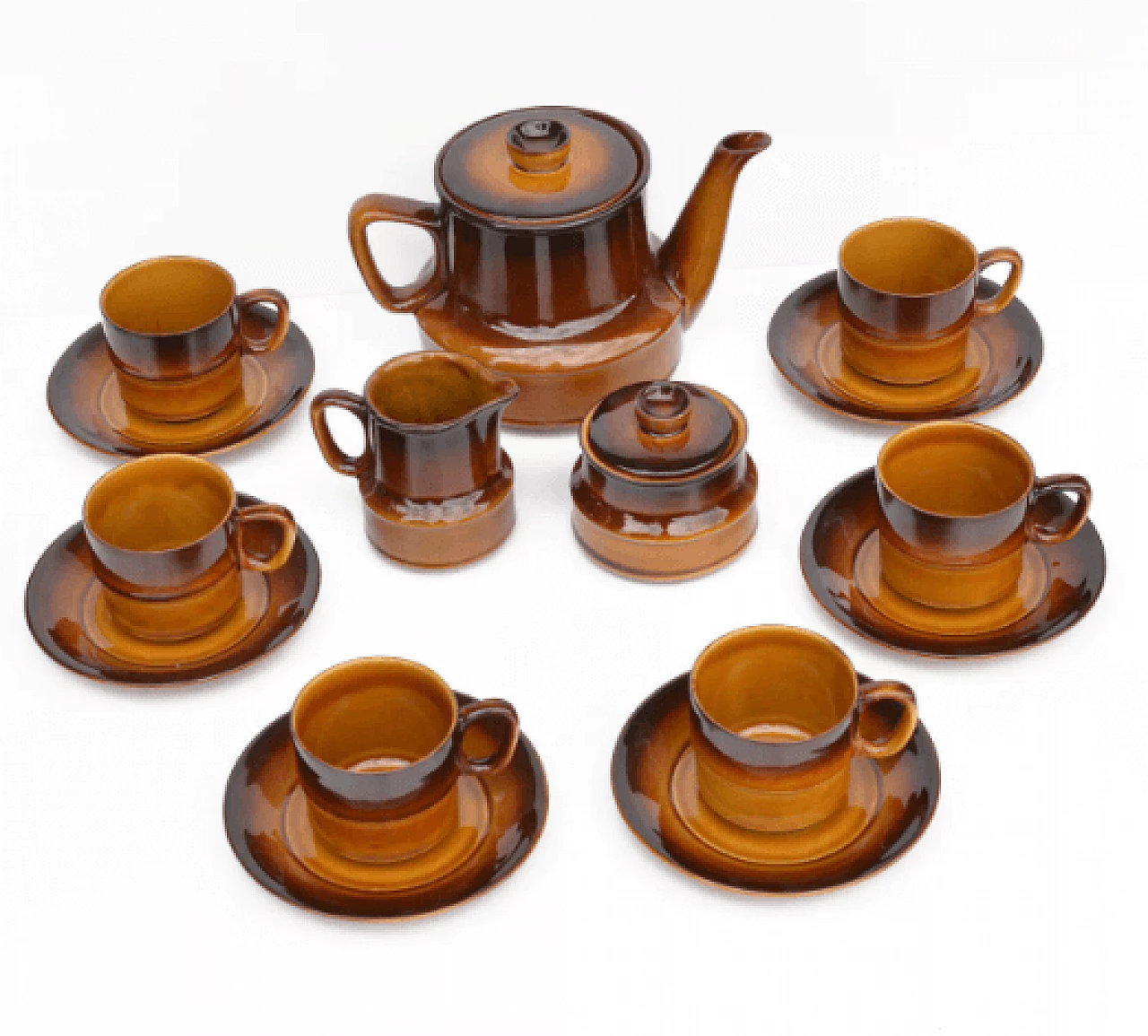 Servizio da caffè Ania di Kazimierz Kowalski per Tułowice, anni '60 2