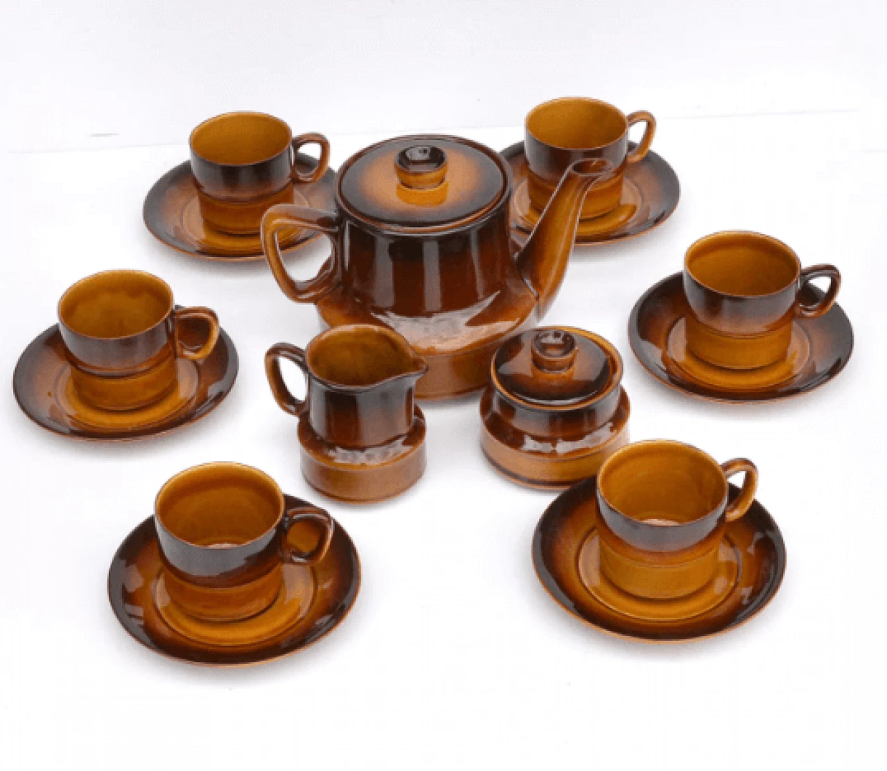 Servizio da caffè Ania di Kazimierz Kowalski per Tułowice, anni '60 4