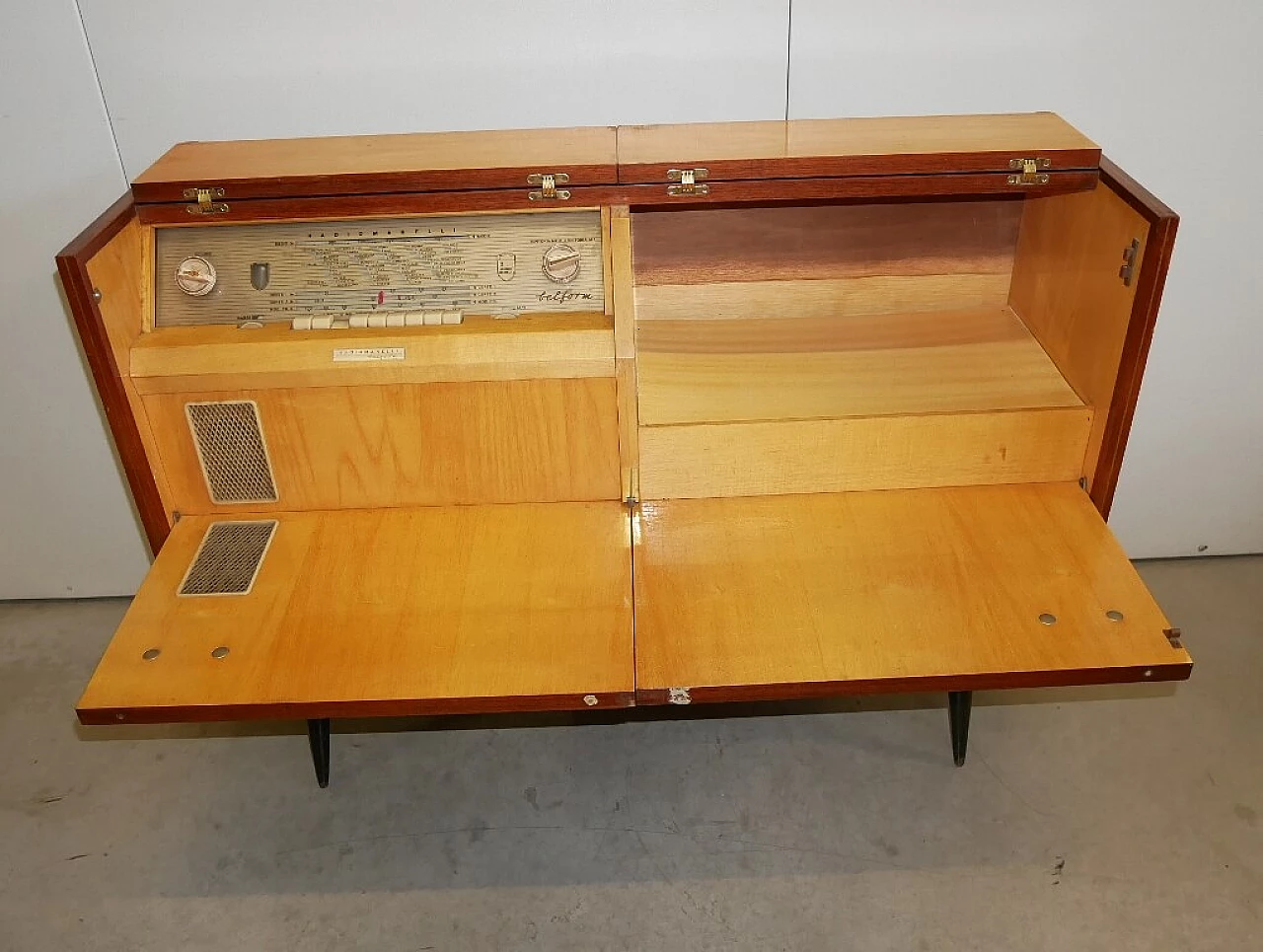 RD192 radio cabinet for Marelli Belform, 1960s 2