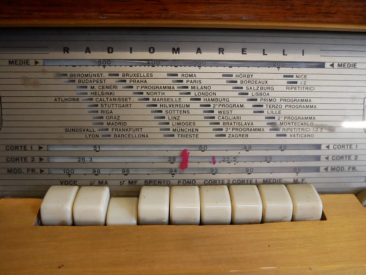 RD192 radio cabinet for Marelli Belform, 1960s 6