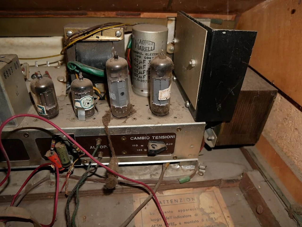 RD192 radio cabinet for Marelli Belform, 1960s 8