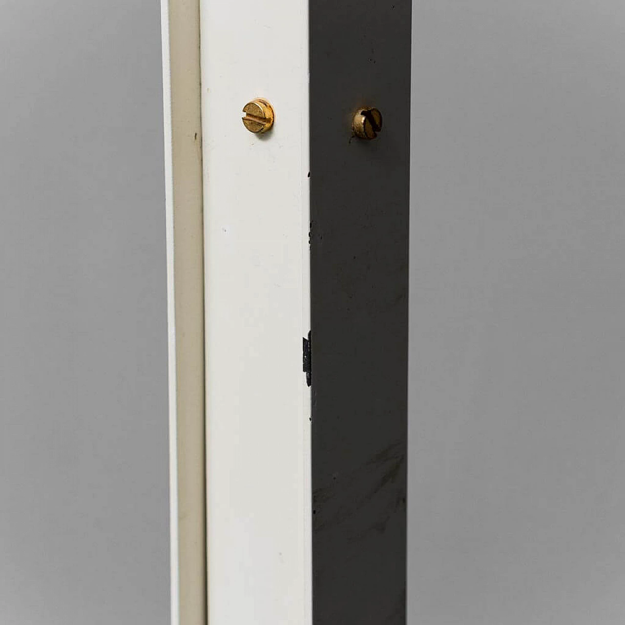 Four-arm metal coat stand with marble base, 1970s 6