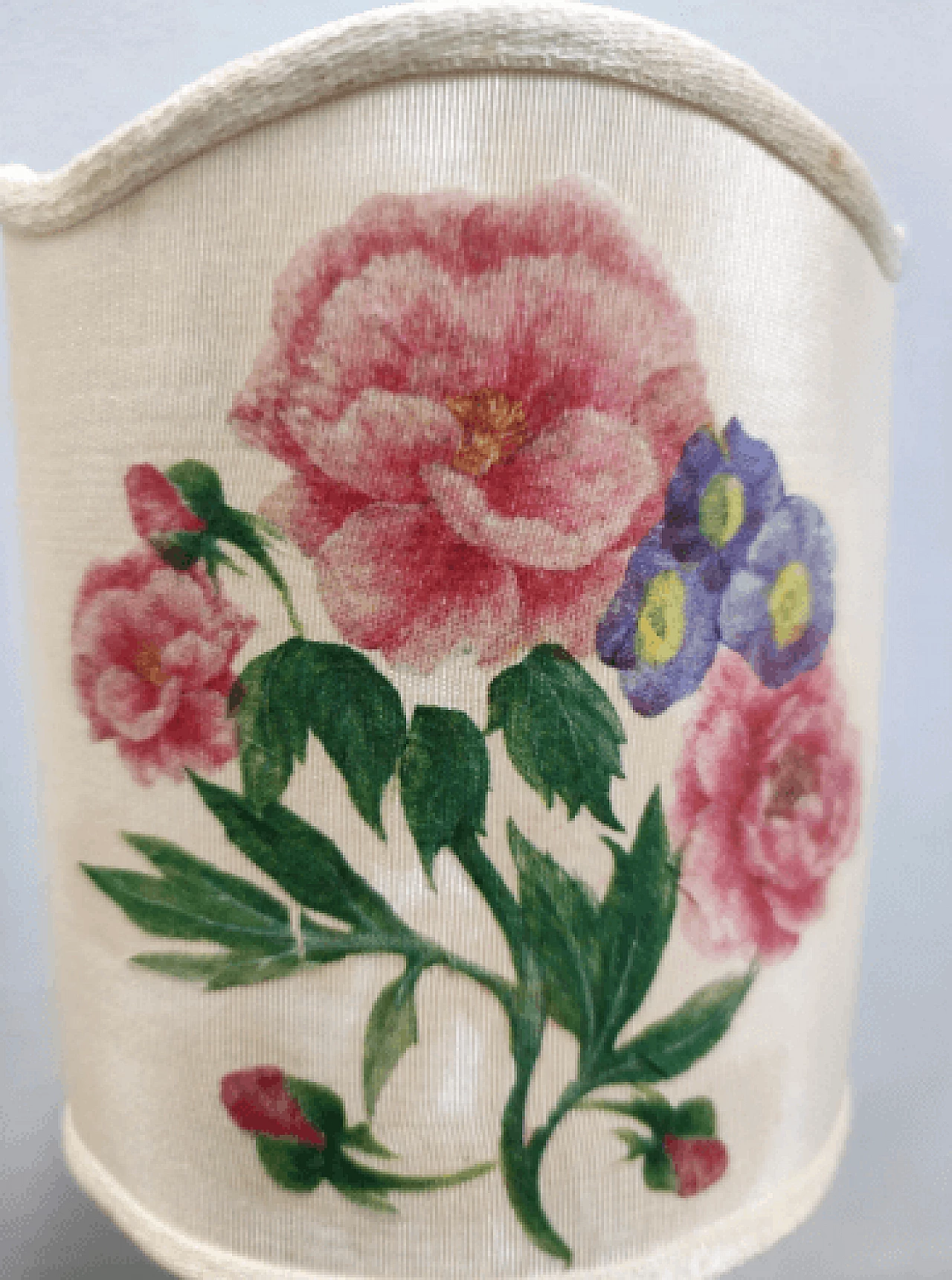 Pair of lamps with floral decoration by Gino Cenedese, 1960s 6