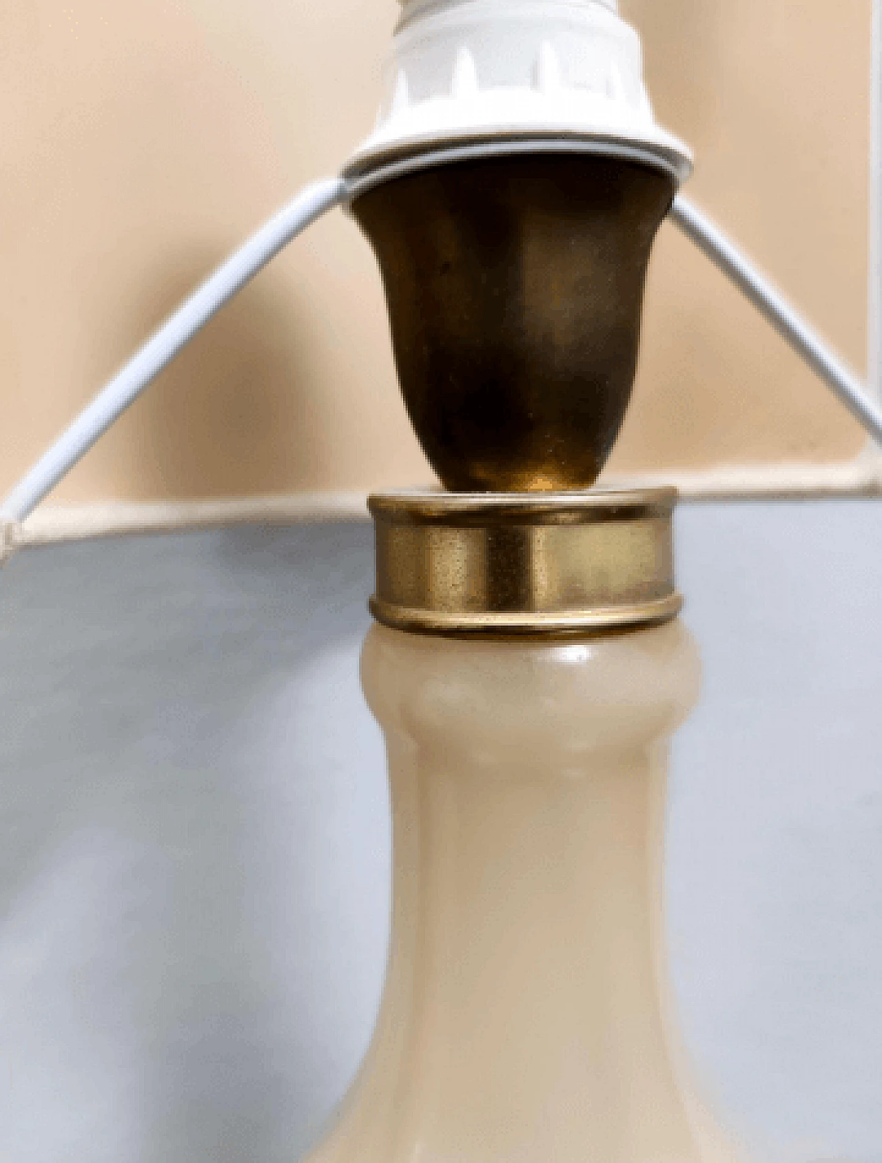 Pair of lamps with floral decoration by Gino Cenedese, 1960s 7