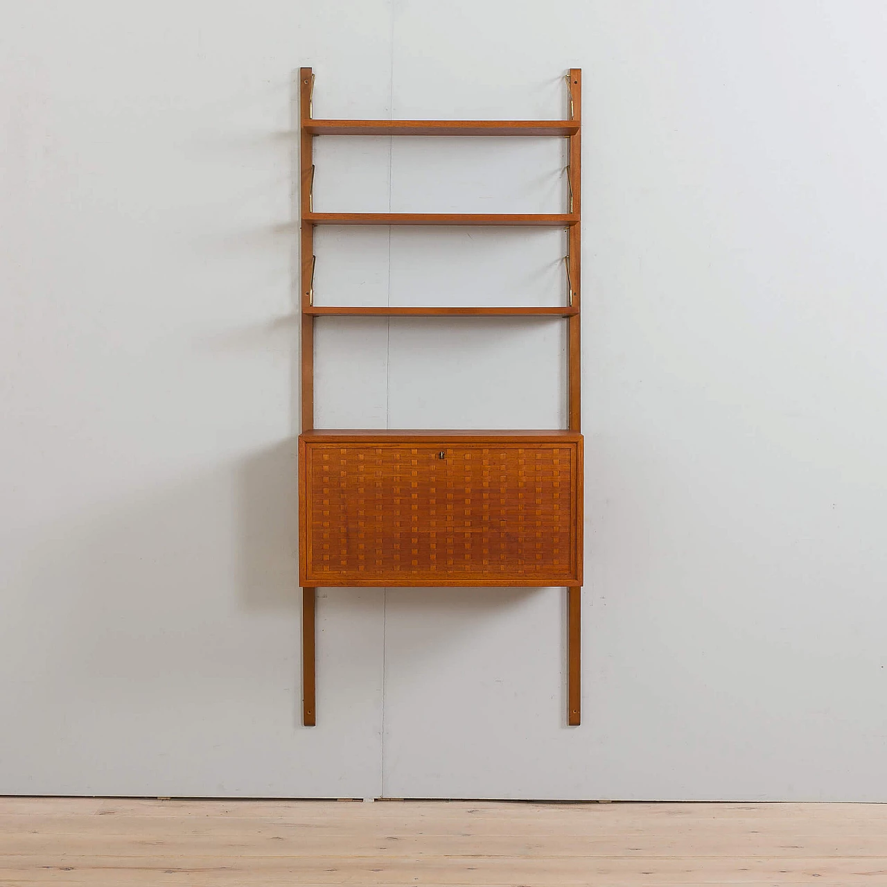 Teak wall cabinet by Poul Cadovius for Cado, 1960s 2