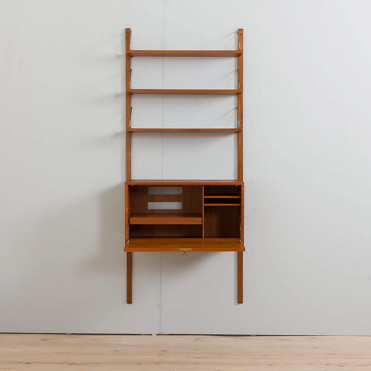 Teak wall cabinet by Poul Cadovius for Cado, 1960s 3