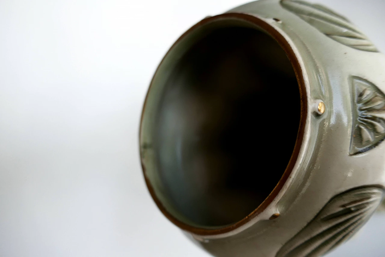 Coppia di vasi in ceramica attribuiti a Robert Hanke, inizio '900 13