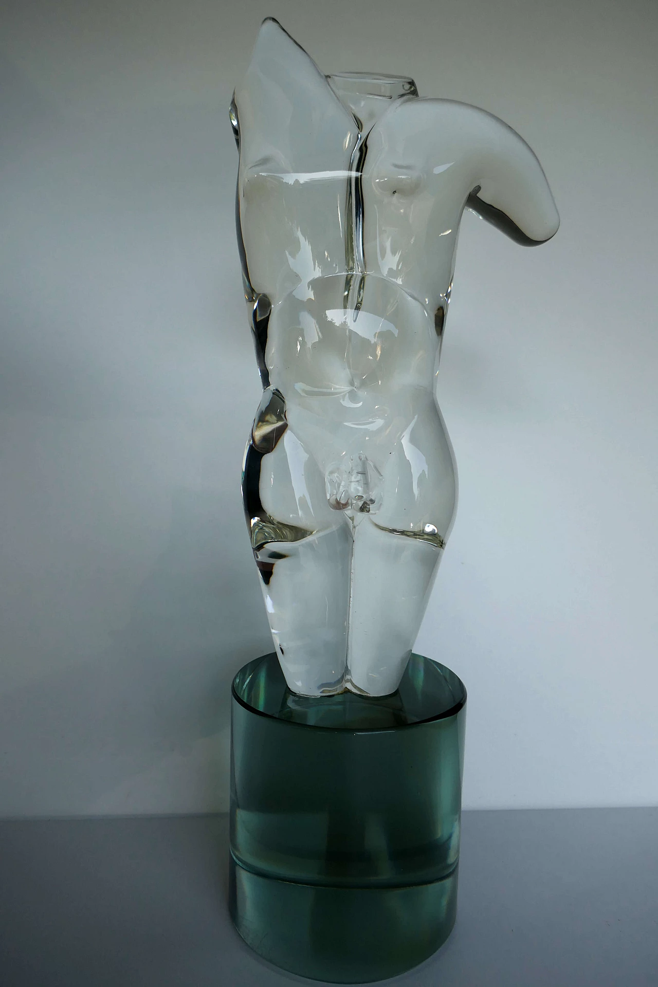 Glass sculpture attributed to Pino Signoretto, 1980s 2