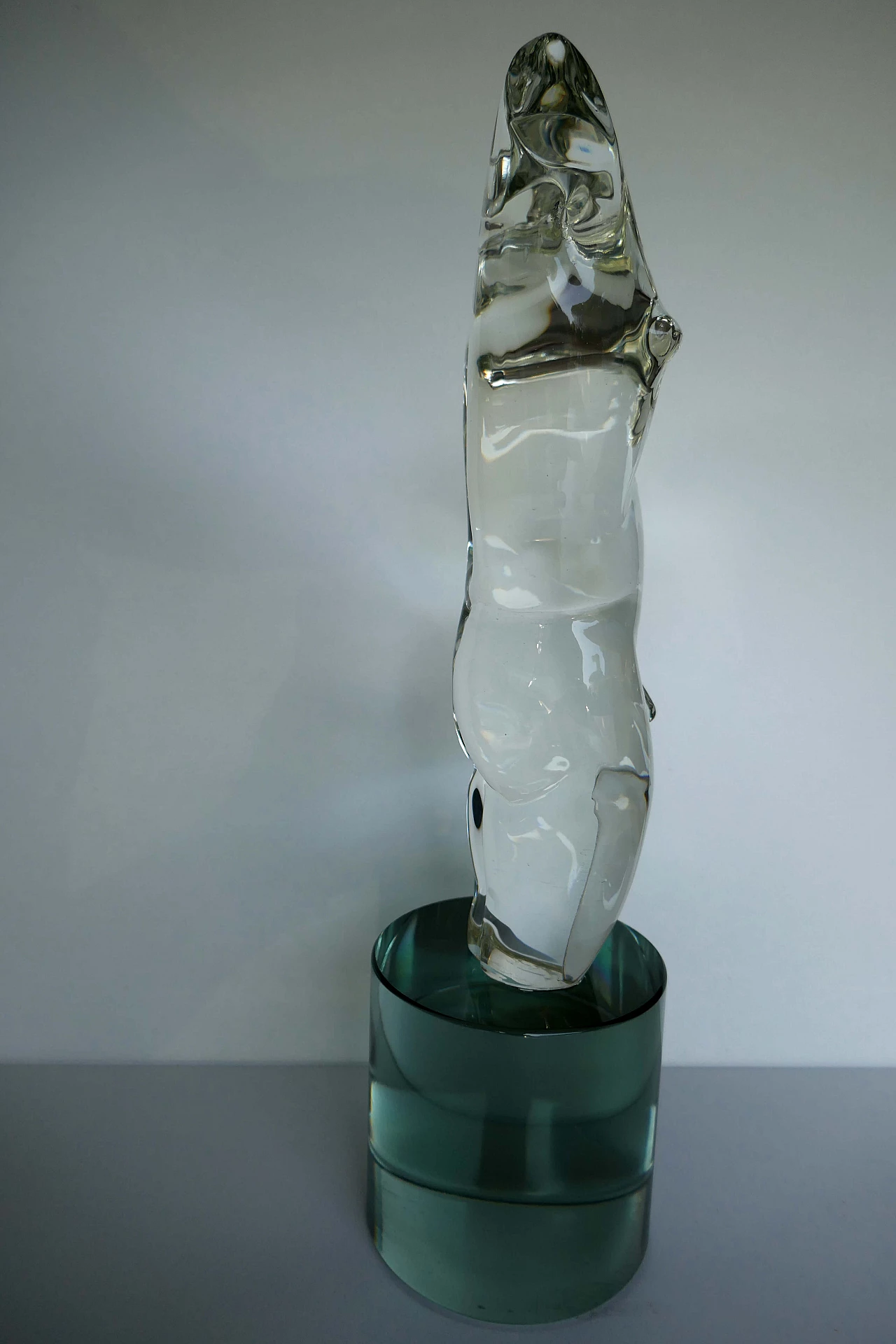 Glass sculpture attributed to Pino Signoretto, 1980s 3