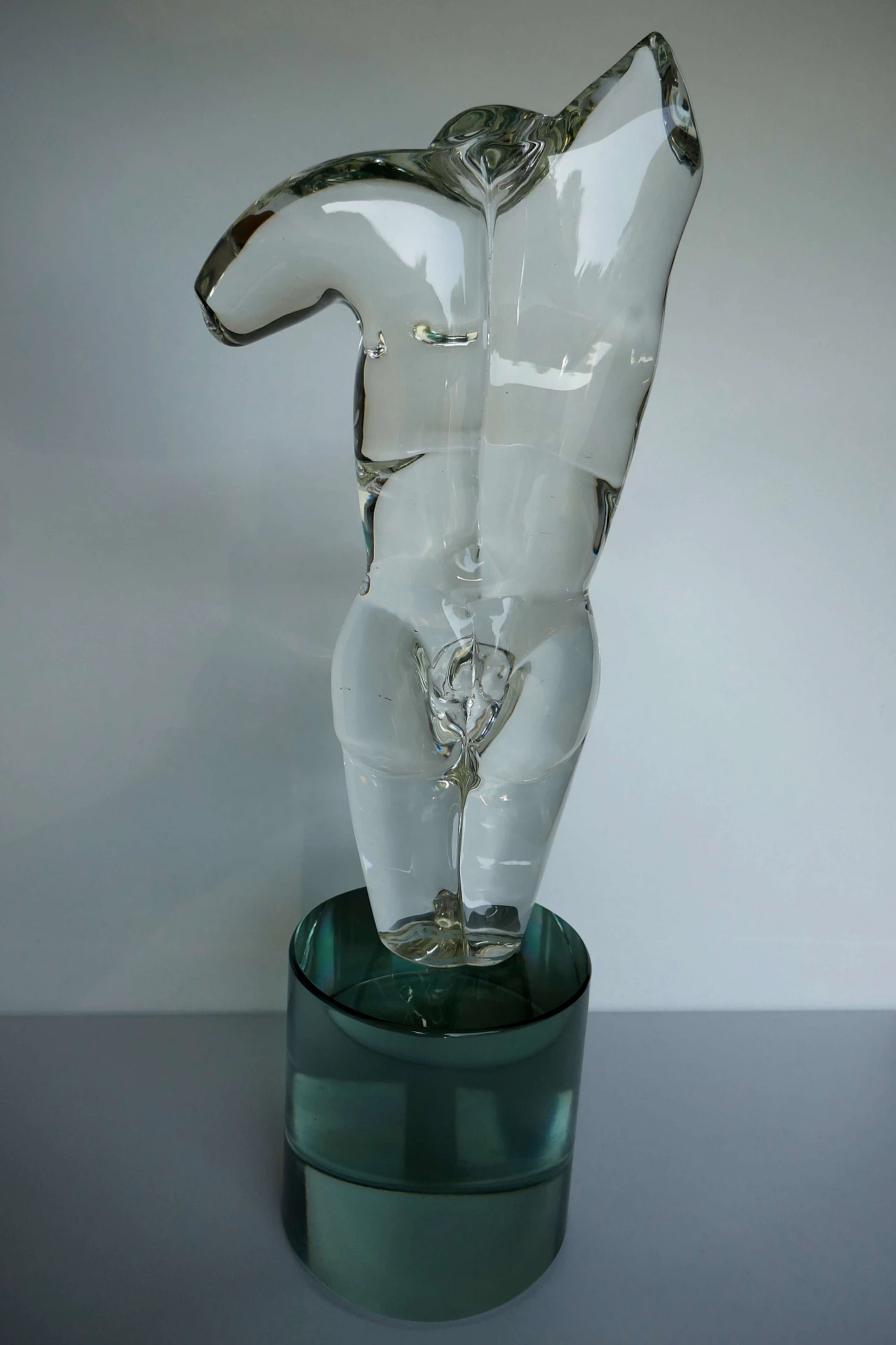 Glass sculpture attributed to Pino Signoretto, 1980s 4