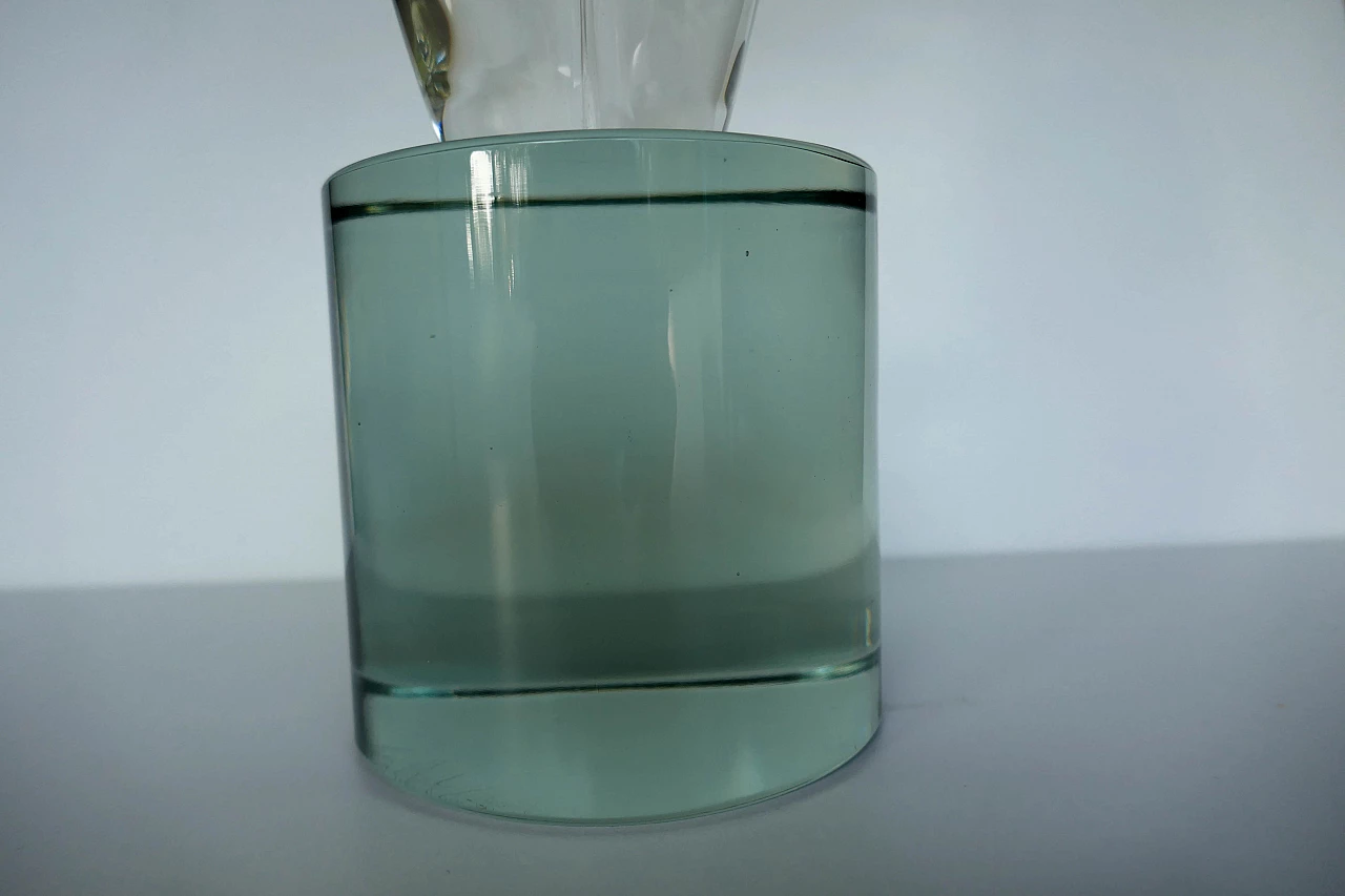 Scultura in vetro attribuita a Pino Signoretto, anni '80 7