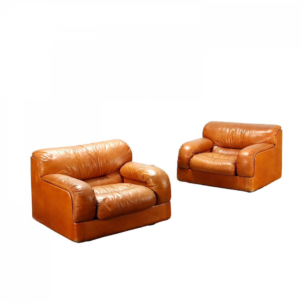 Pair of Soften armchairs by Titina Ammannati and Giampiero Vitelli for Rossi di Albizzate, 1970s 1