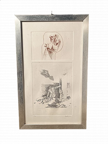 Lithographic composition by Pescatori, 1979