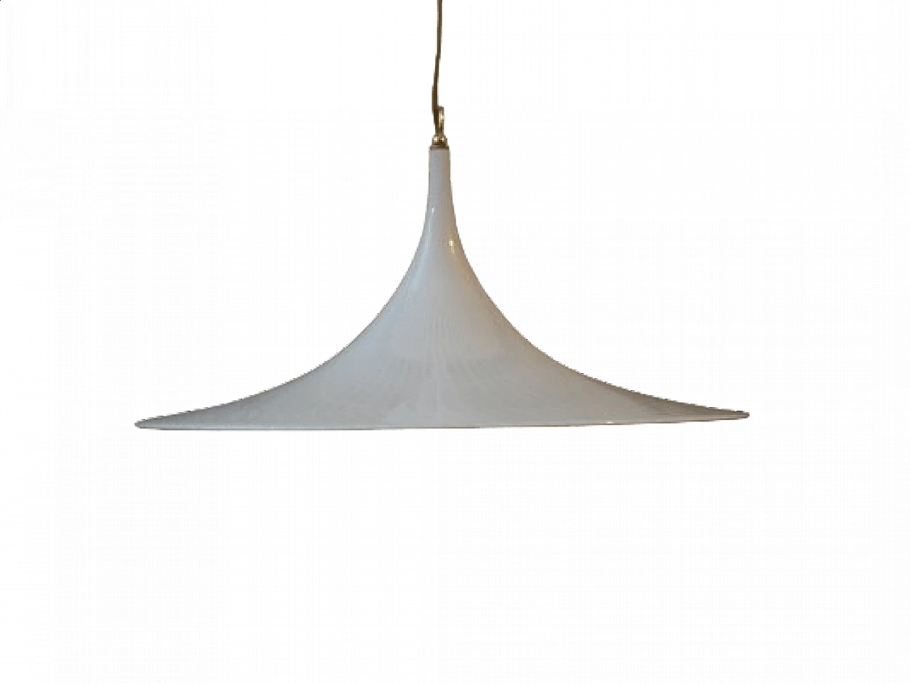 Tulip XL ceiling lamp by Effetre International, 1960s 12