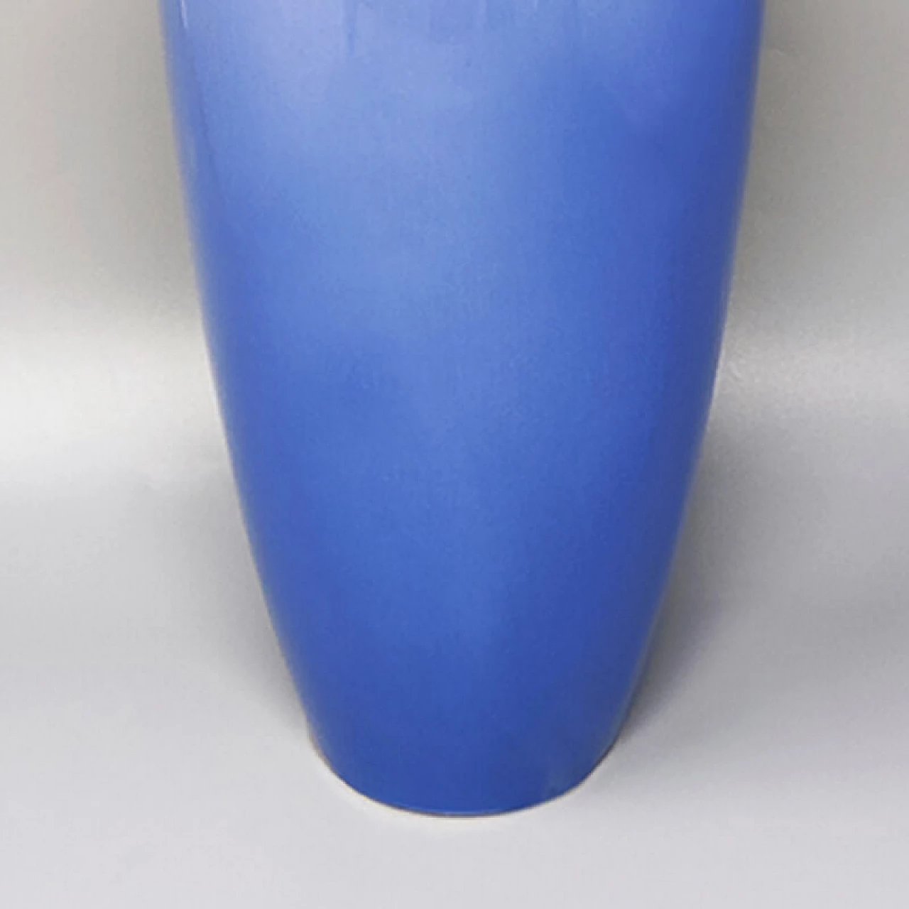 Blue ceramic vase by Fratelli Brambilla, 1960s 5