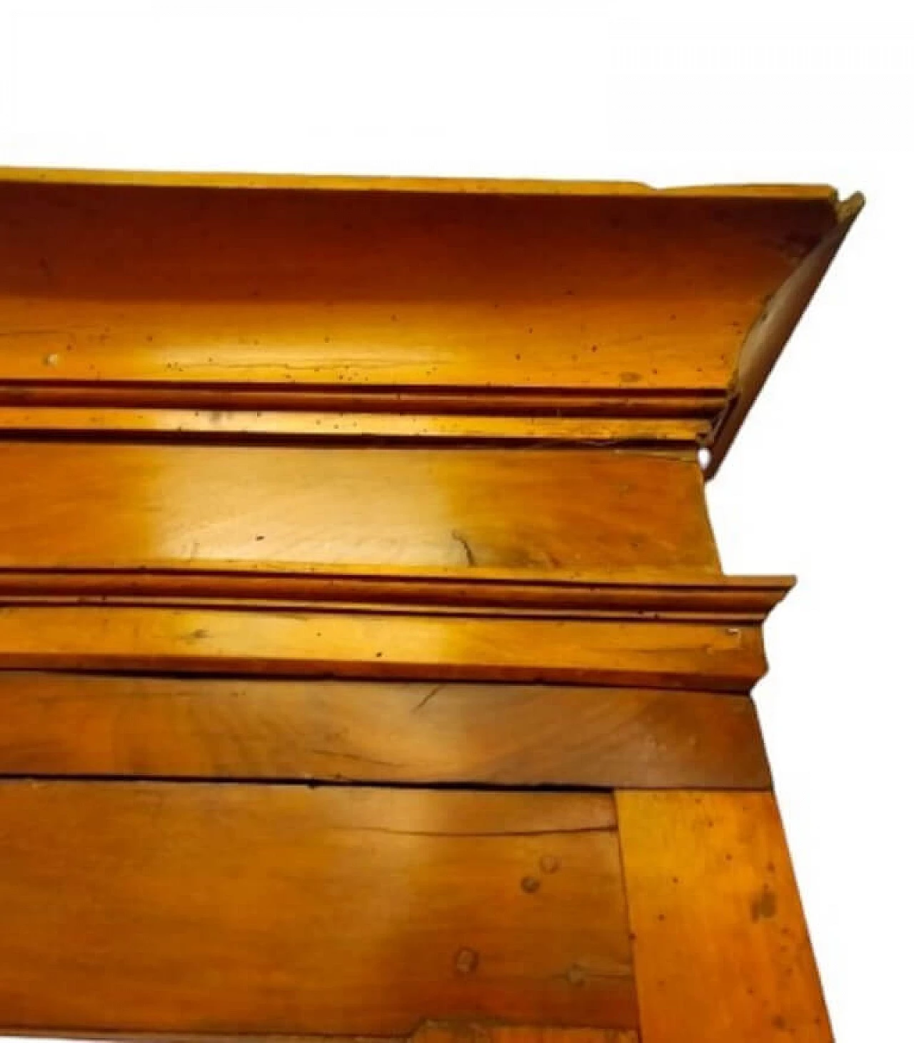 Bookcase showcase in Charles X style with fretwork decoration, 19th century 2