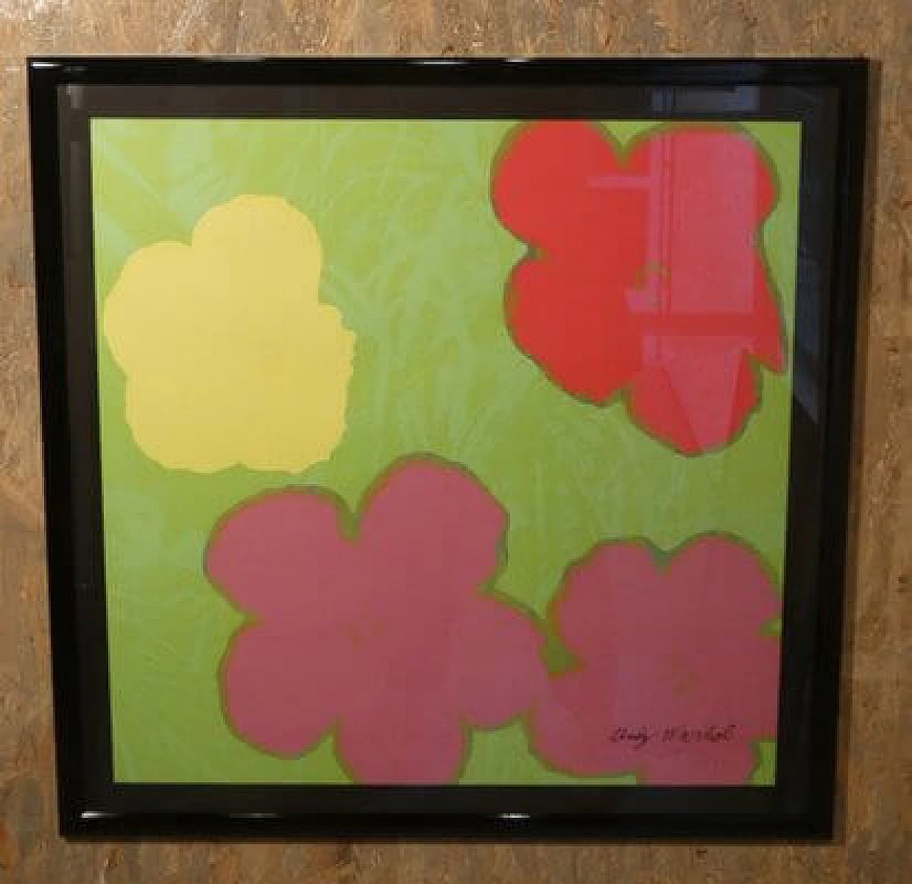 3 Lithographs Flowers 1534/2400 by Andy Warhol for CMOA, 1964 2