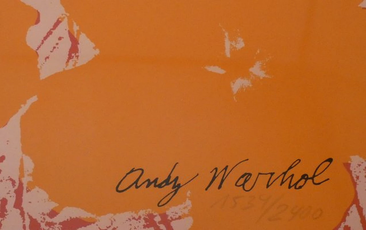 3 Lithographs Flowers 1534/2400 by Andy Warhol for CMOA, 1964 4