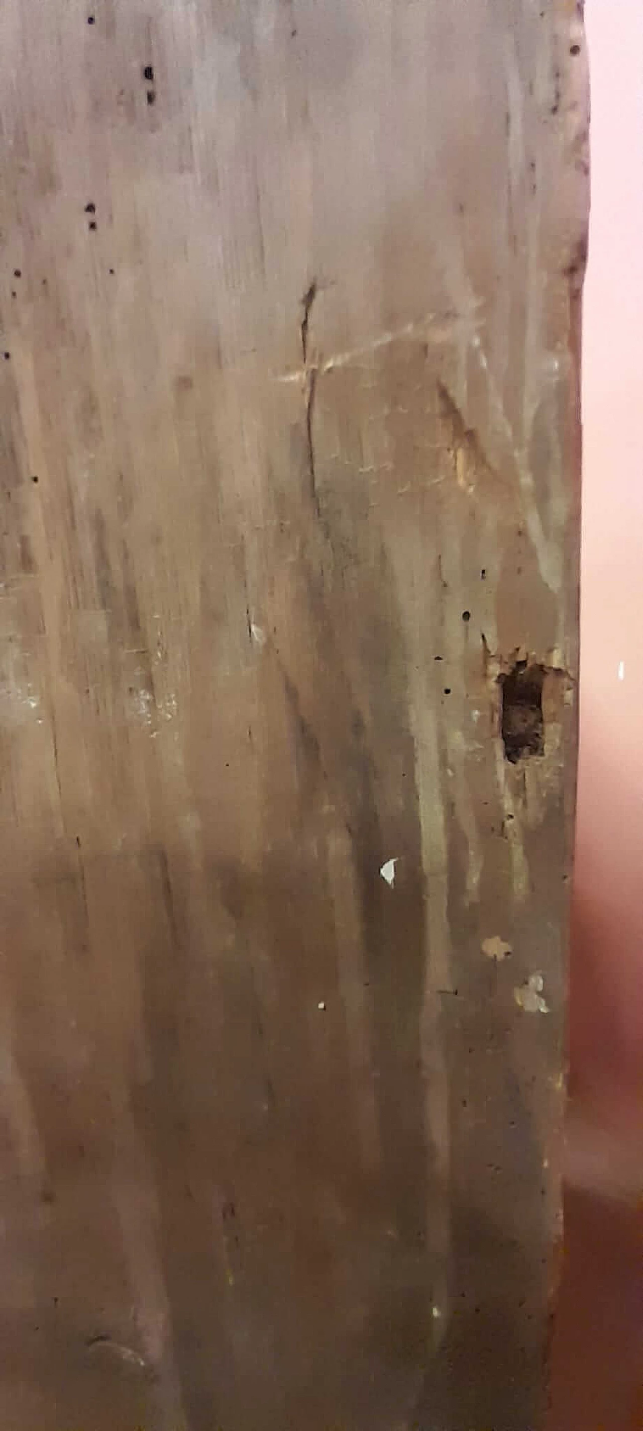 Rounded corner cabinet in lacquered spruce, first half of the 19th century 5