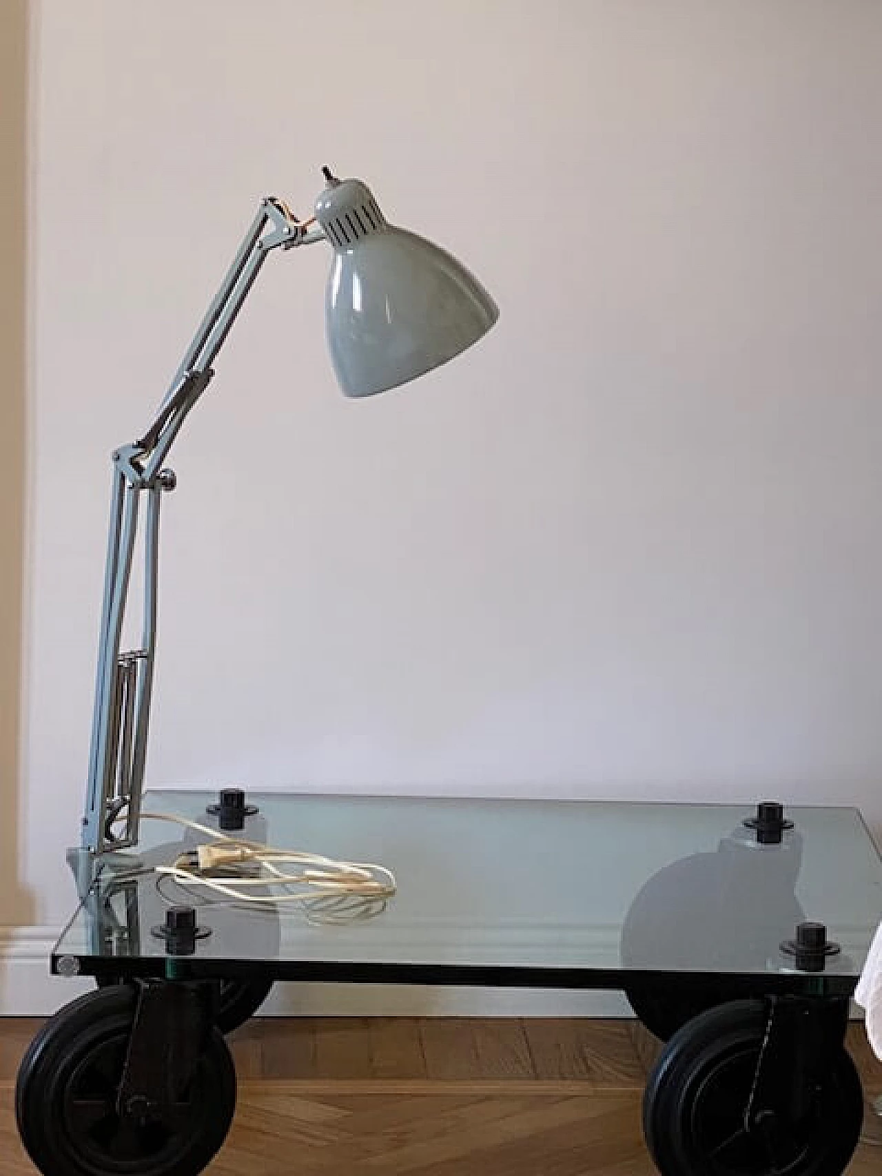 Gray Naska Loris table lamp by Luxo, 1960s 3