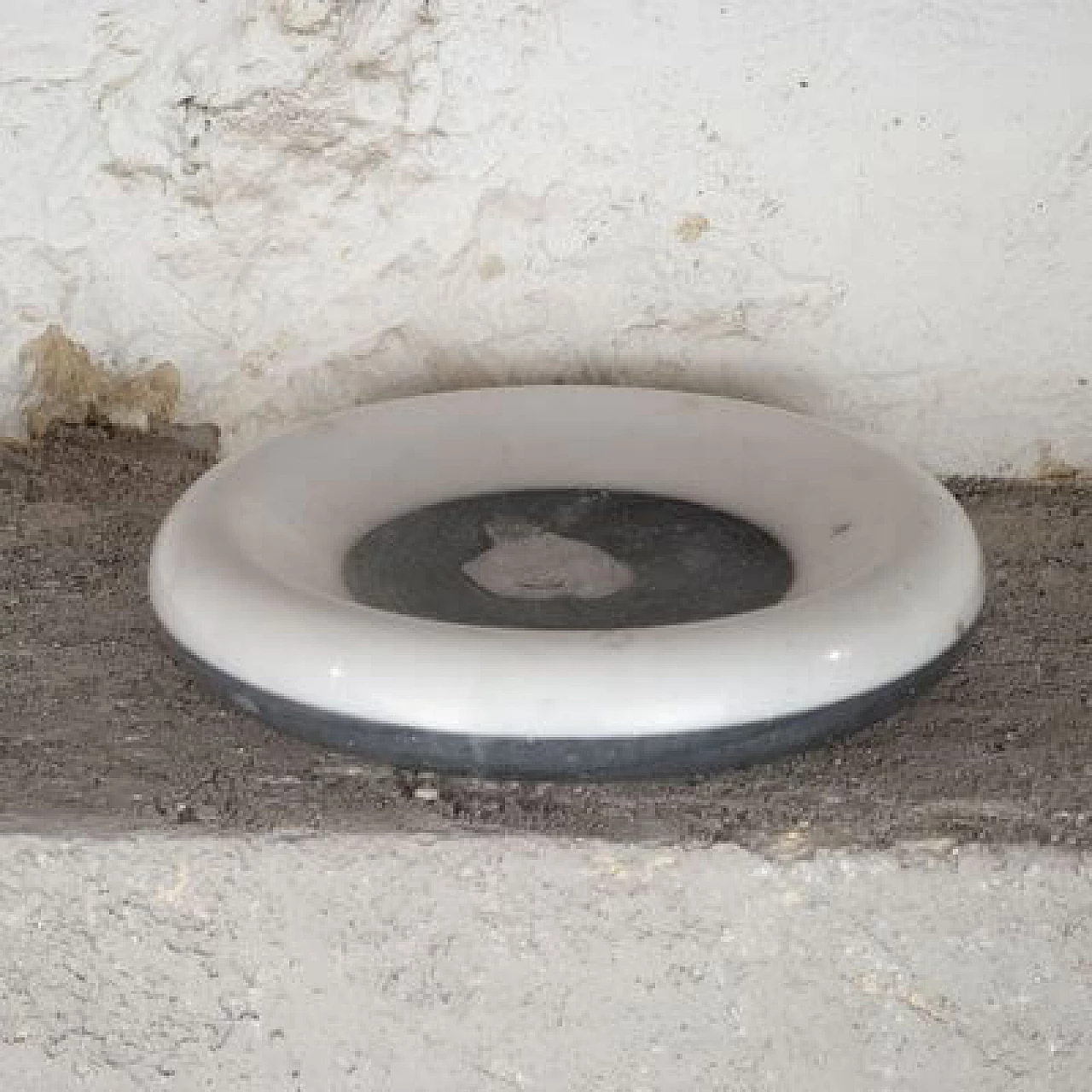 Carrara marble bowl, 1960s 2