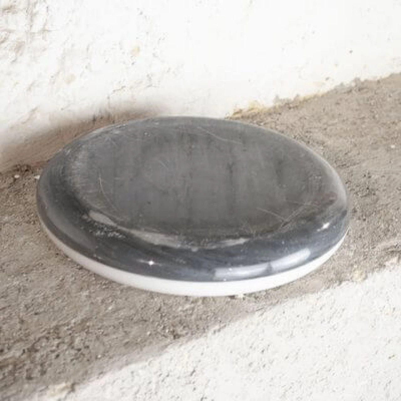 Carrara marble bowl, 1960s 3