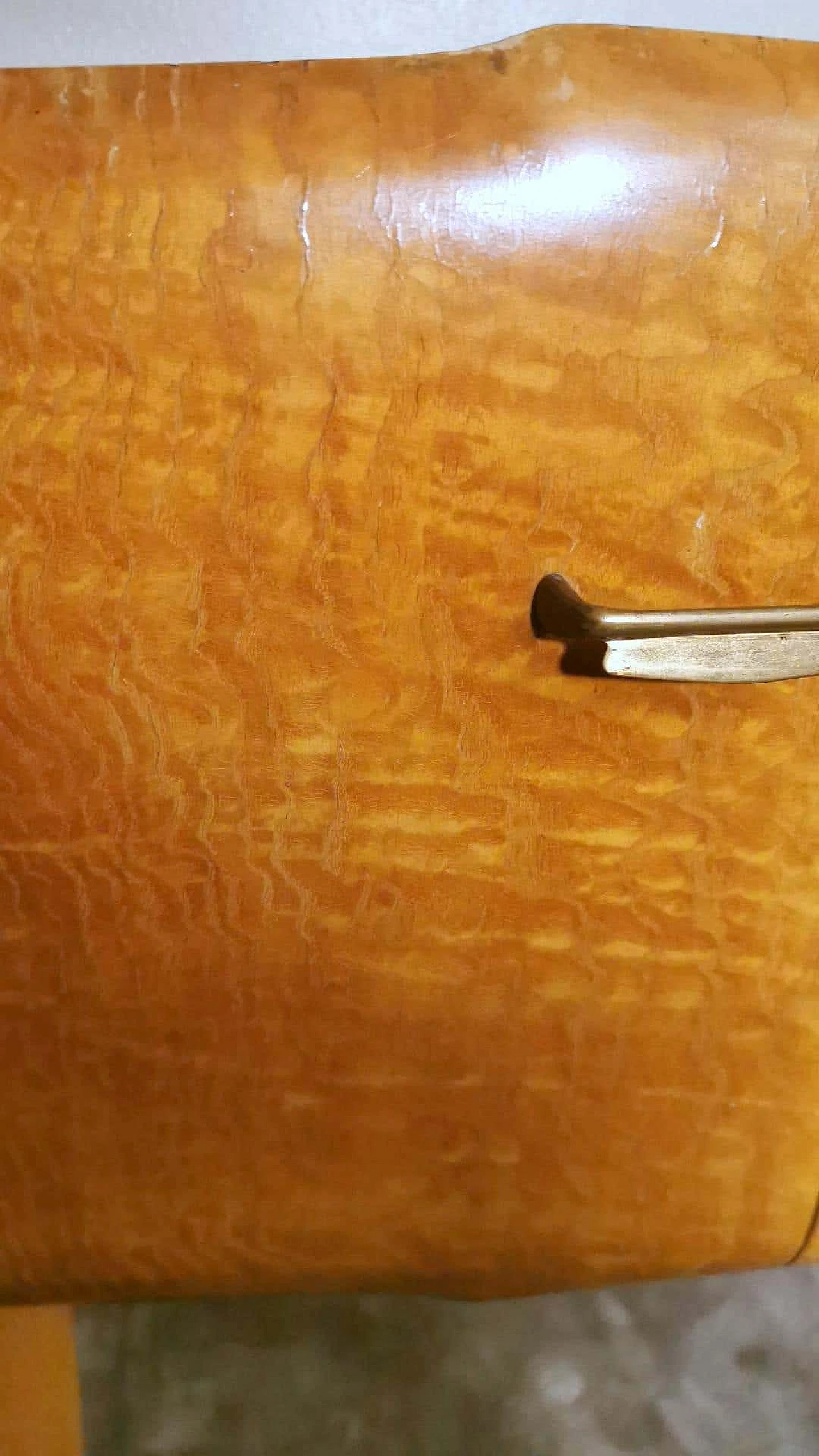 Coppia di comodini attribuiti a Ico Parisi con piano in pasta di vetro, anni '50 11