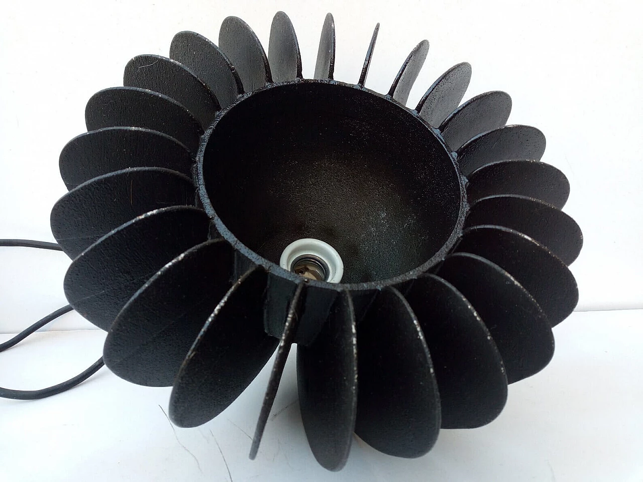 Lampadario in alluminio Mariposa di Gigi e Pepe Tanzi per Dalca, anni '70 9