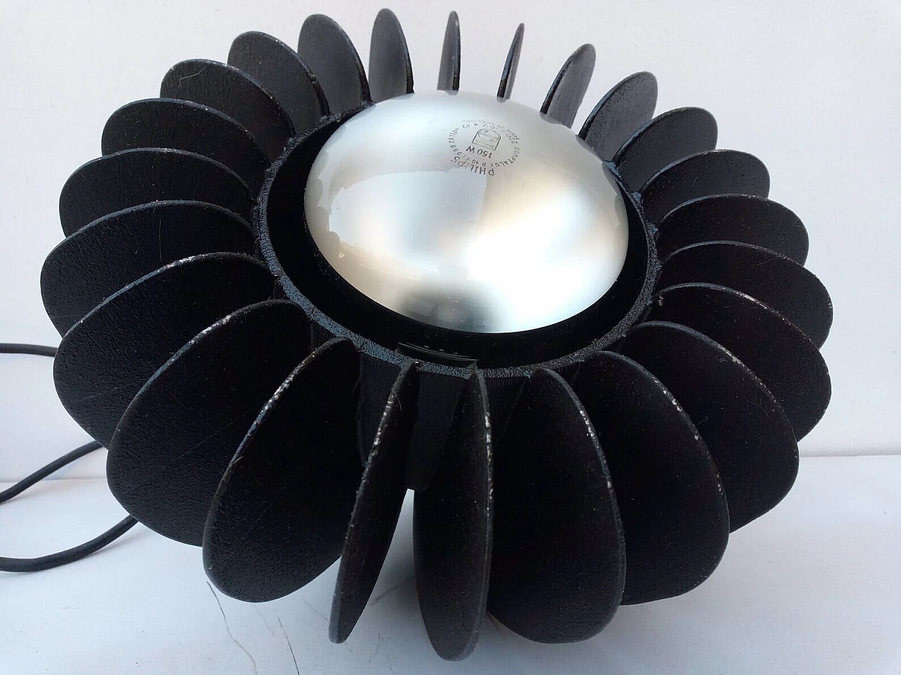 Lampadario in alluminio Mariposa di Gigi e Pepe Tanzi per Dalca, anni '70 10