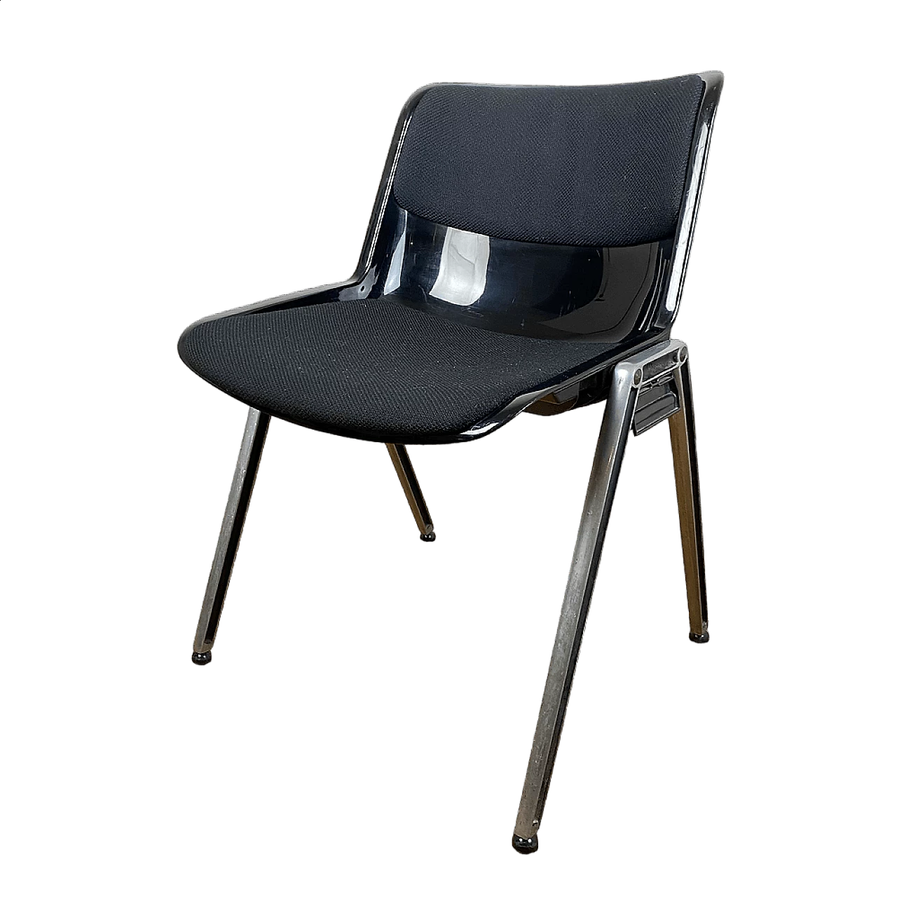 Black Modus chair by Osvaldo Borsani for Tecno, 1970s 15