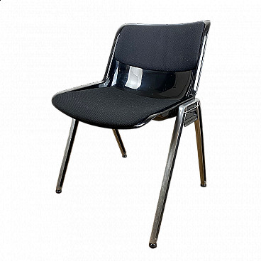 Black Modus chair by Osvaldo Borsani for Tecno, 1970s