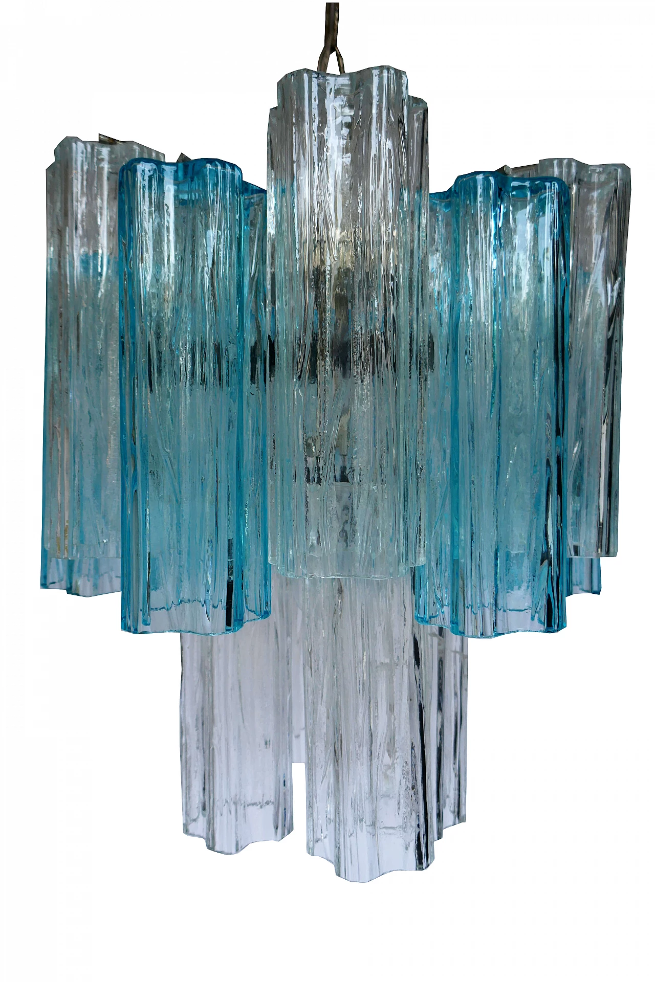 Tronchi glass chandelier for Venini, 1960s 2