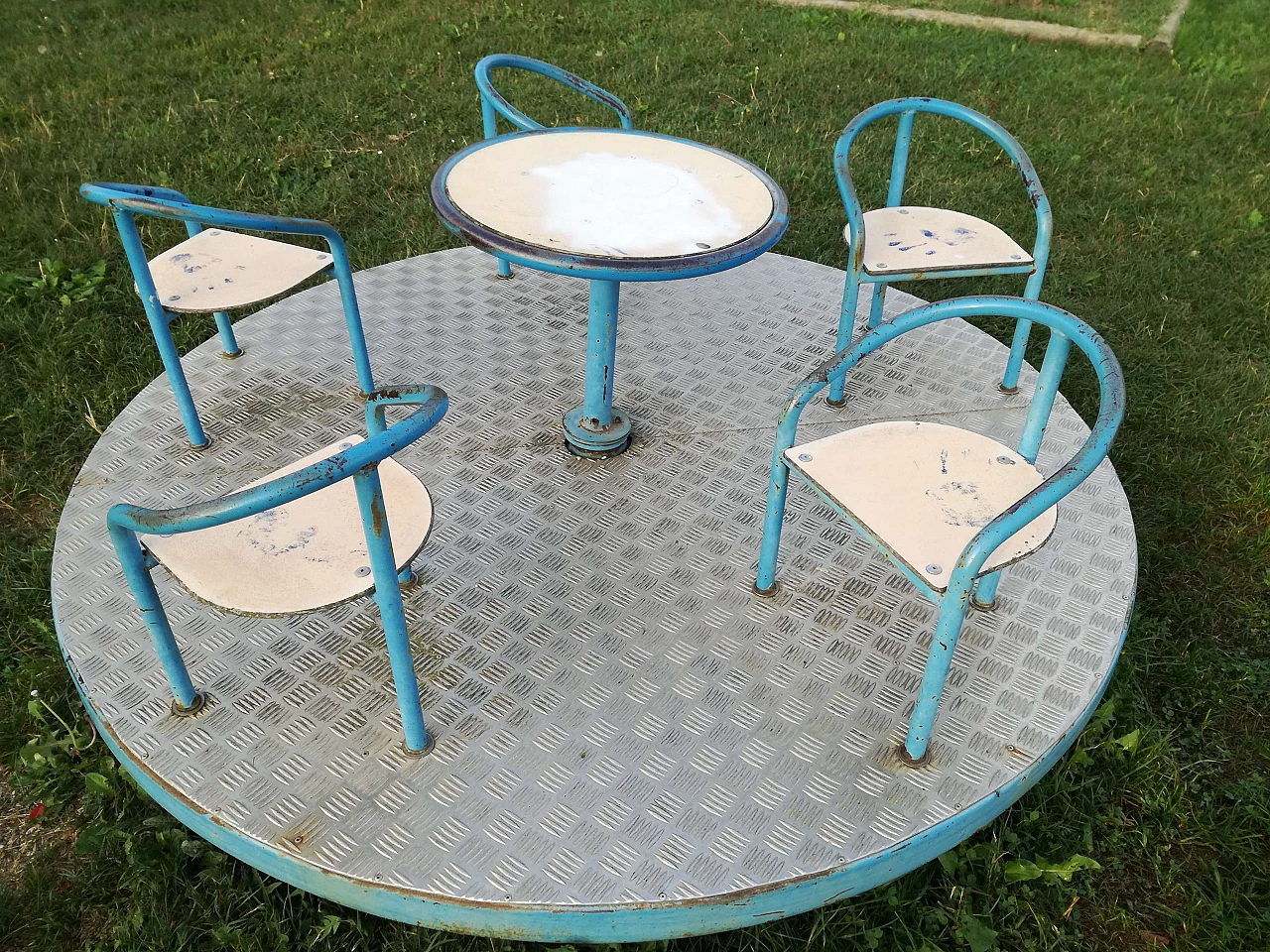 Sedia per bambini proveniente da giostra girevole, anni '80 15