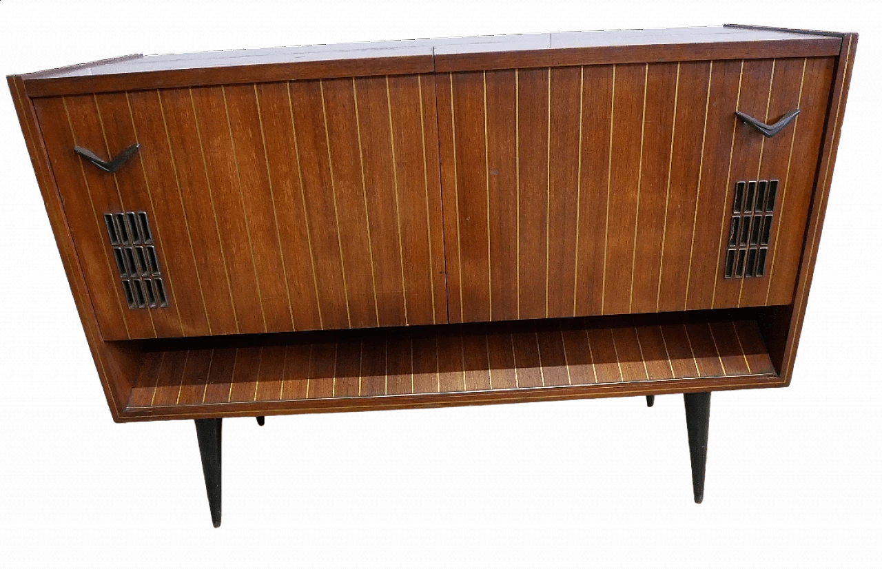 RD192 radio cabinet for Marelli Belform, 1960s 13