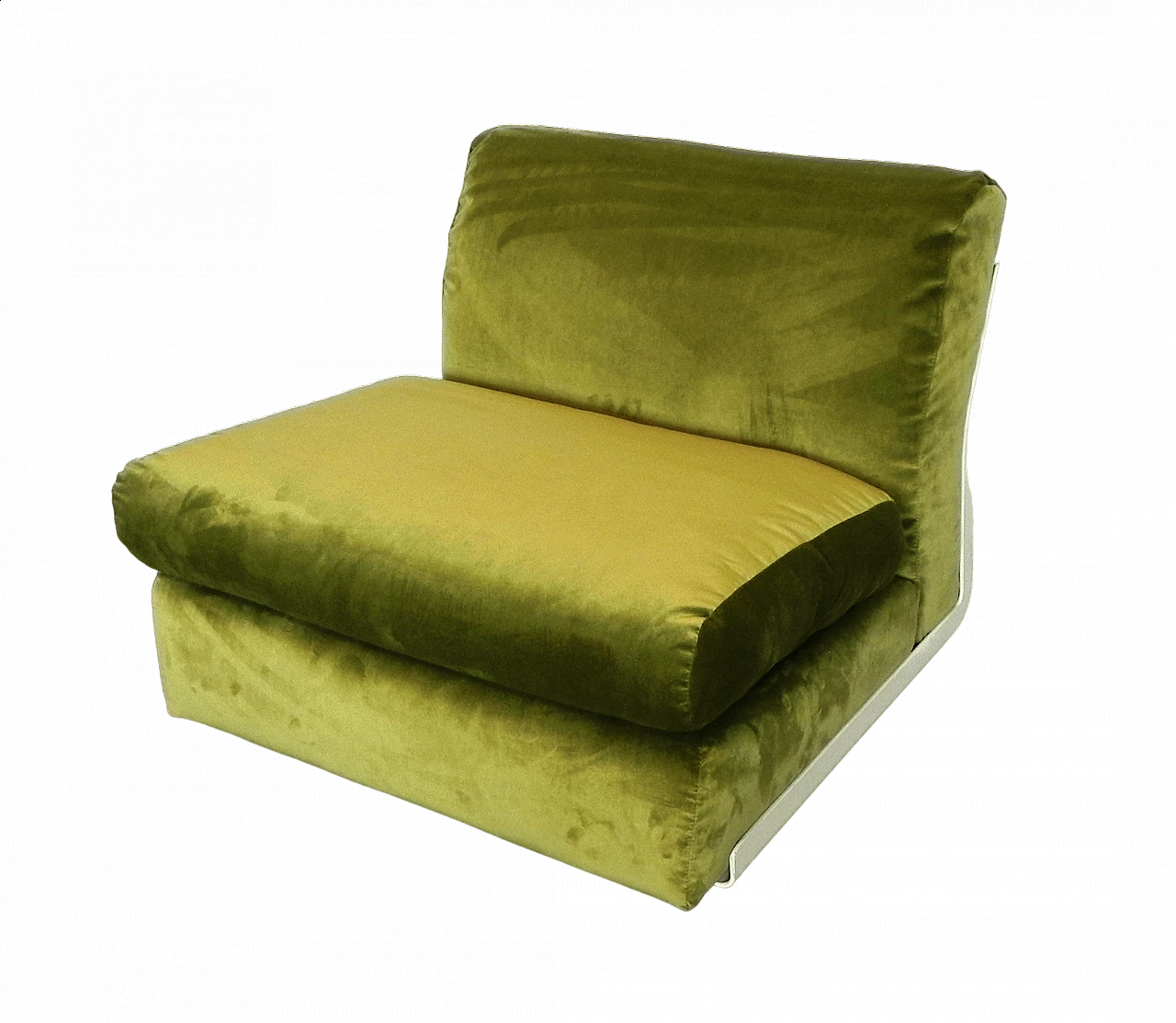 Green Amanta armchair by Mario Bellini for C&B Italia, 1970s 22
