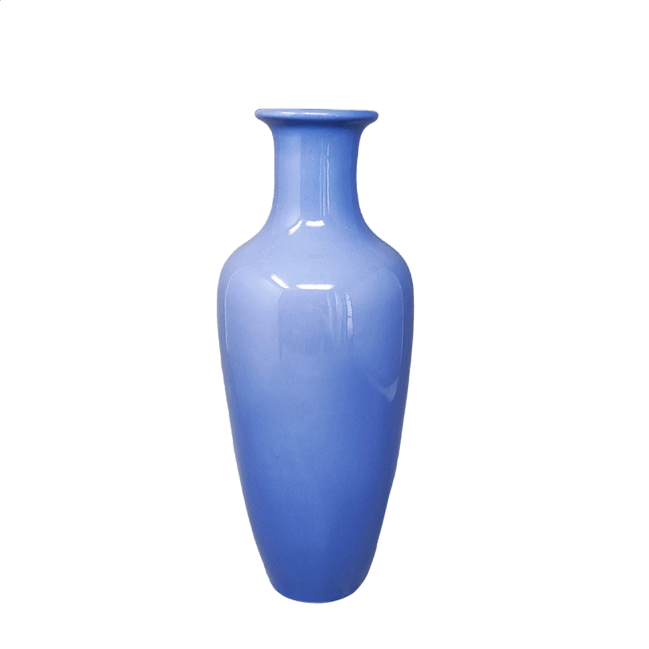Blue ceramic vase by Fratelli Brambilla, 1960s 7