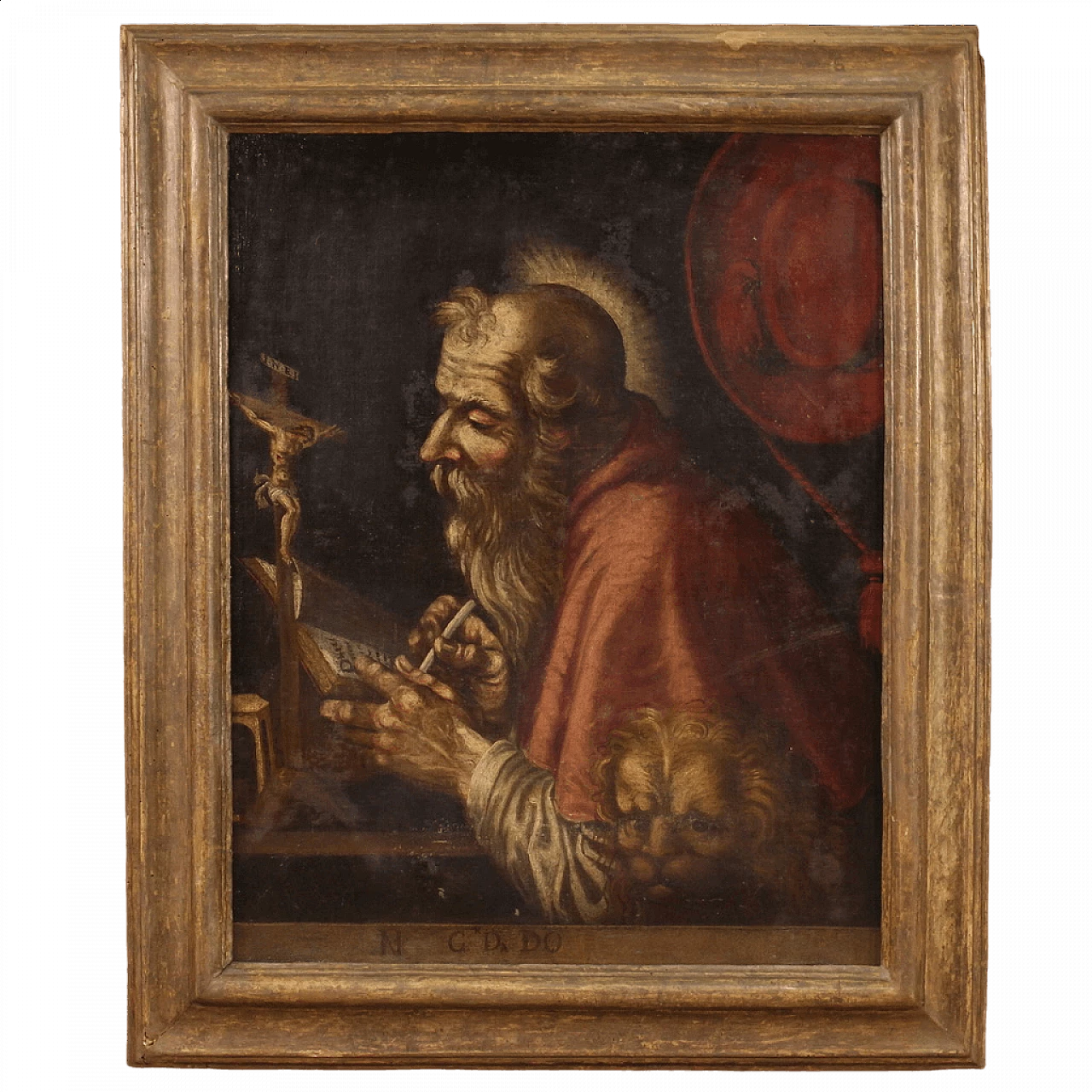 San Girolamo nello studio, olio su tela, '600 16