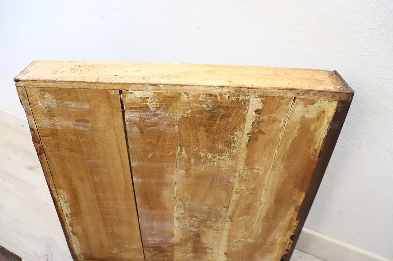 Kneeling-stool in walnut with inlays, late 18th century 10