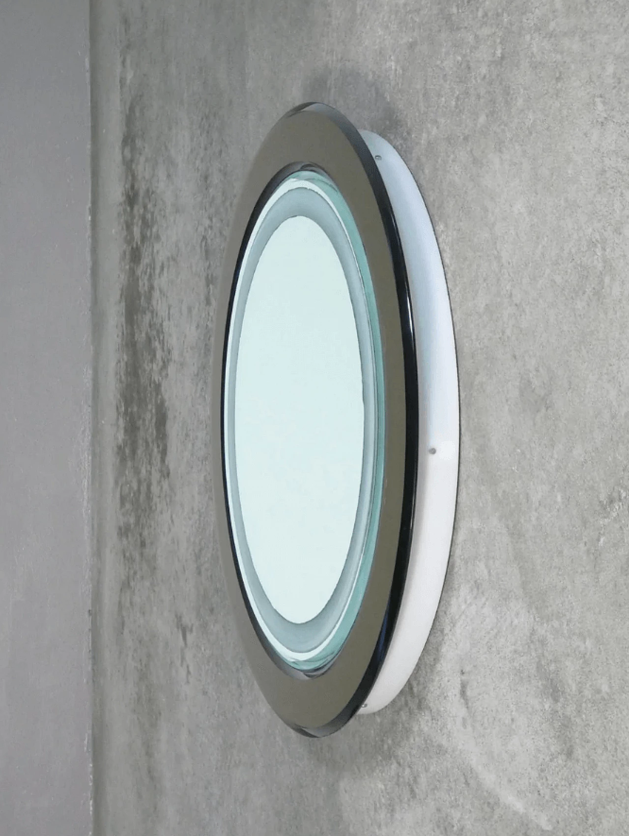 Specchio da parete retroilluminato, anni '70 3