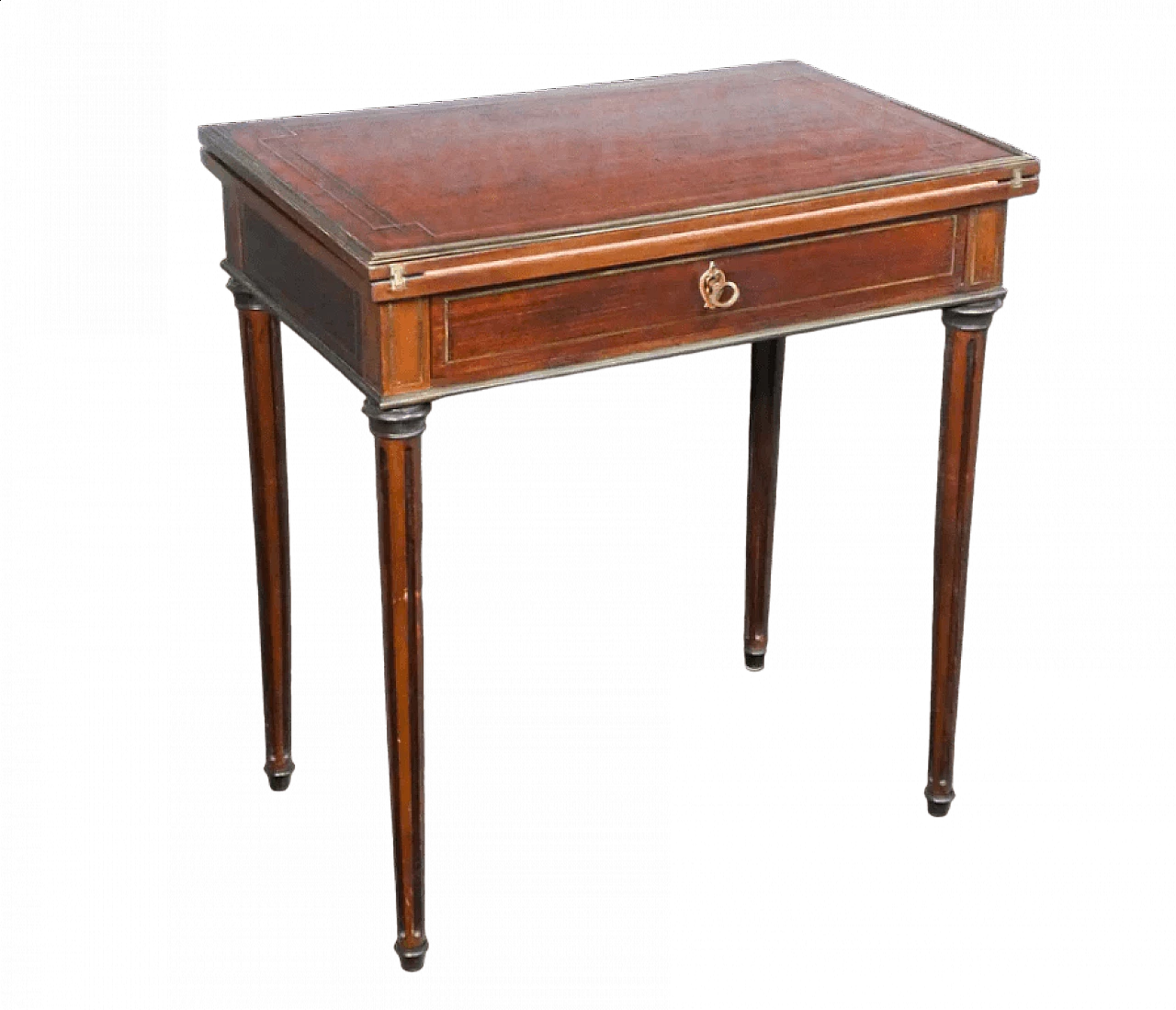 Scrivania vittoriana in mogano, '800 10