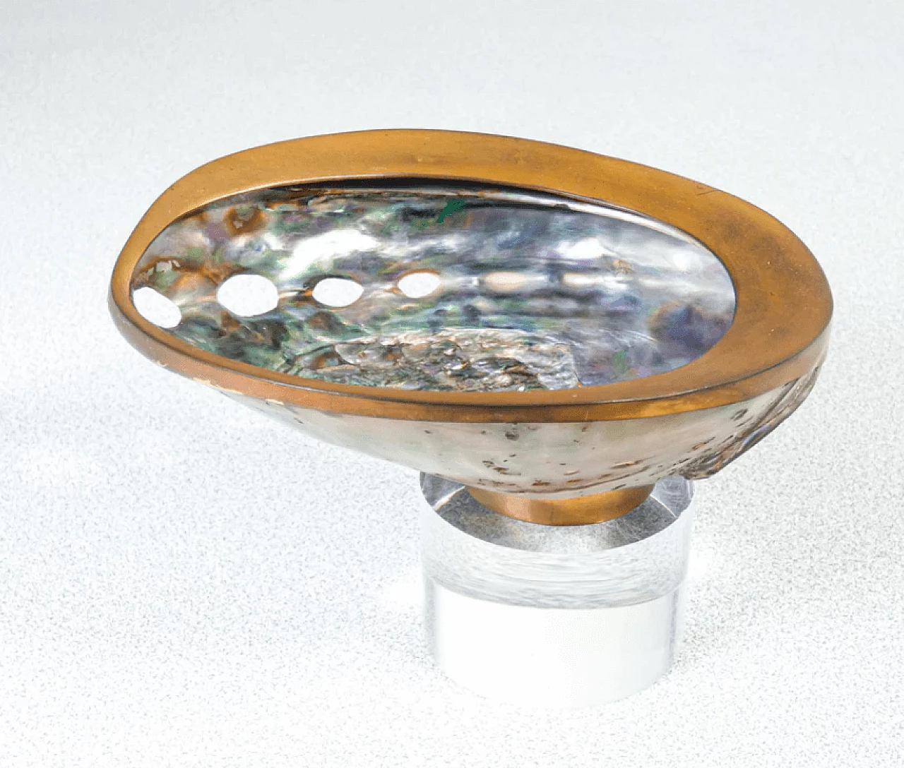 Portagioie In Madreperla Con Passero – Scatola In Conchiglia Di Abalone, Stile Vintage Coreano, Con Specchio Interno, Nero - 5